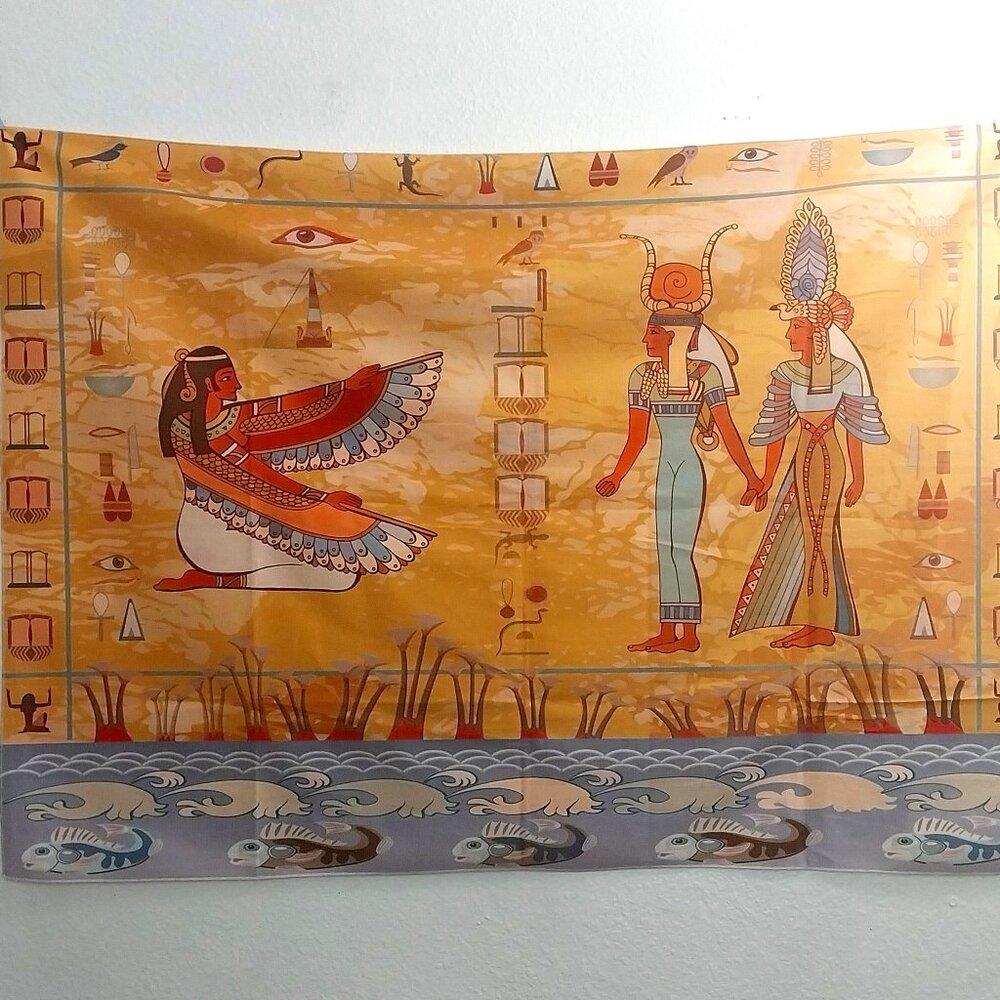 Egyptian Dieties Wall Tapestry